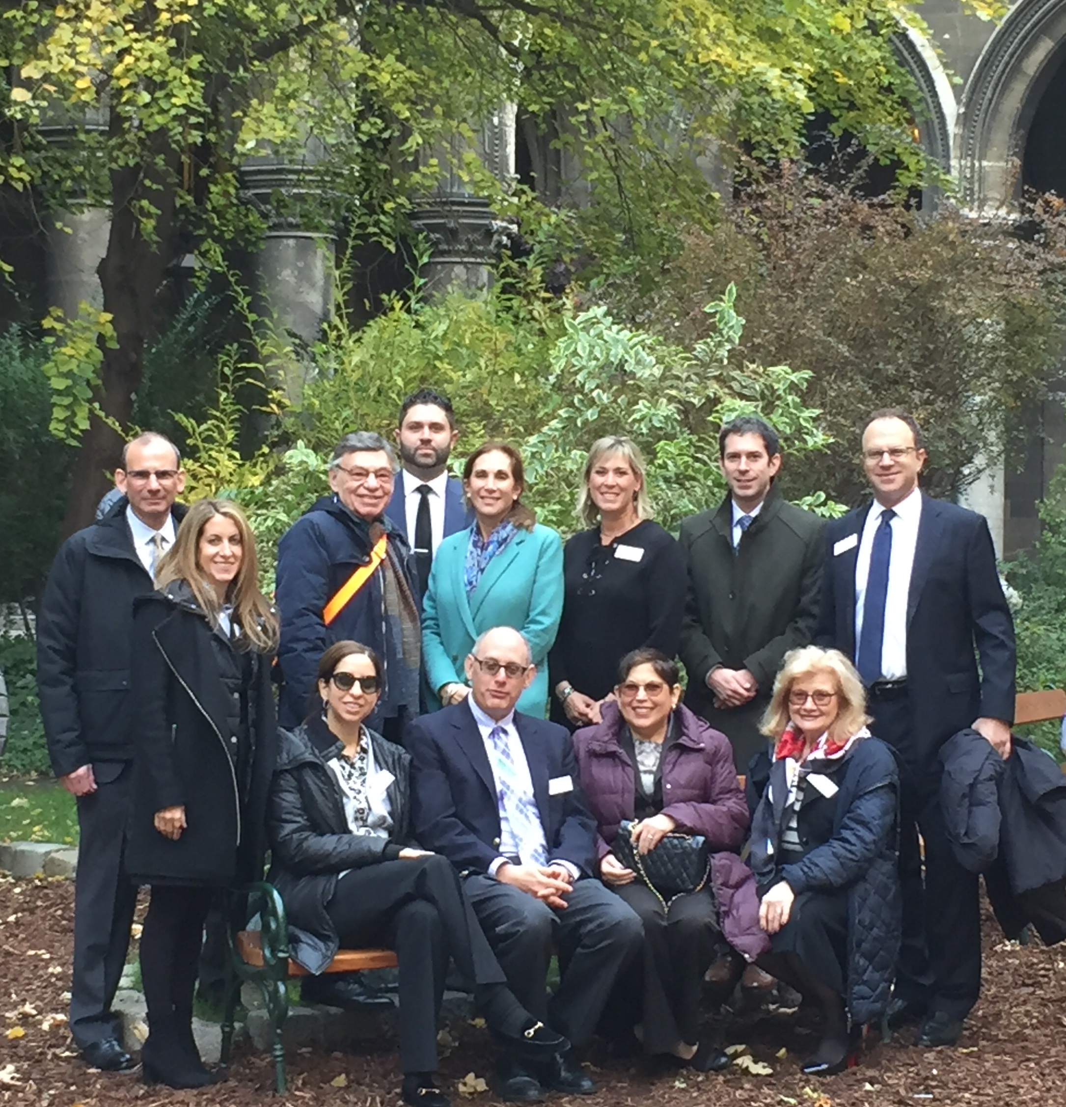 Highranking delegation of the American Jewish Committee in Vienna