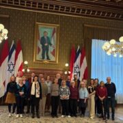 Freud Nachfahren beim Empfang im Wiener Rathaus