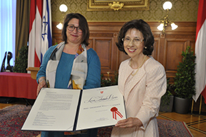 Leon Zelman Preis 2019, Veronica Kaup-Hasler und Shoshana Duizend-Jensen